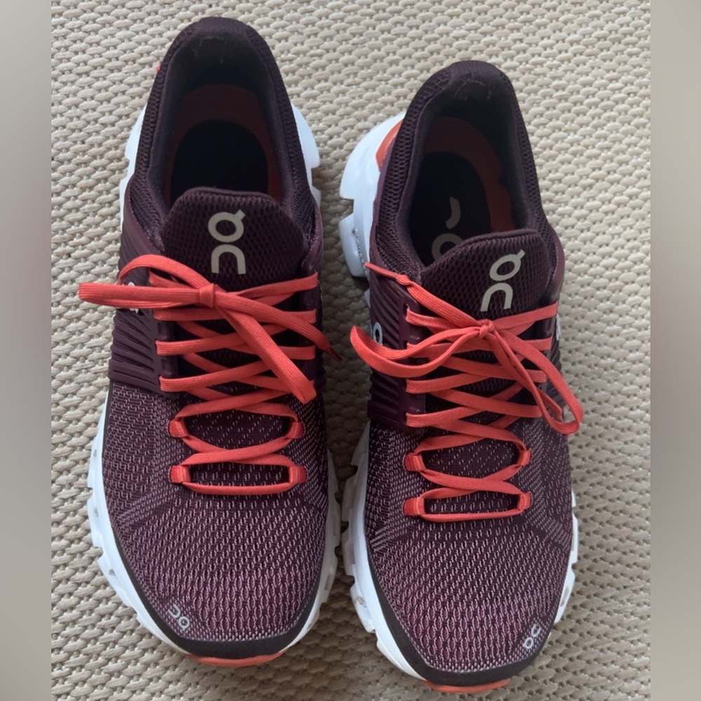 On Running Women's Burgundy Running Shoes